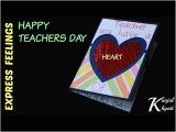 Teachers Day Ka Card Kaise Banaye How to Make A Teachers Day Card Diy Thank You Card for Teachers Diy Teacher S Day Card Making Idea