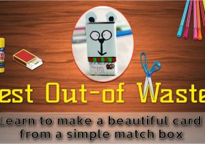 Teachers Day Ke Liye Card Kaise Banaya Jaye How to Make A Greeting Card From Waste Material