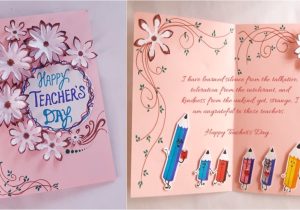Teachers Day Par Greeting Card Banane Ka Tarika Greeting Card Idea Specially for Teacher S Day