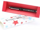 Teachers Day Pen Gift Card Bright Side Teachers Marking Pen with Gift Box
