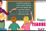 Teachers Day Special Greeting Card 33 Teacher Day Messages to Honor Our Teachers From Students