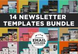 Teaser Email Templates Bundle Of 14 Email Newsletter Templates Mailchimp