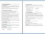 Tech Support Contract Template Information Technology Support Services Contract Template