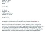 Technical Director Cover Letter 8 Account Manager Cover Letters Sample Templates