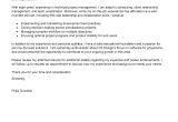 Technical Director Cover Letter Leading Professional Technical Project Manager Cover