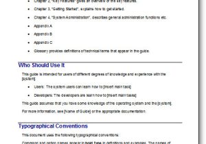 Technical Instructions Template User Guide Template Download Ms Word Templates and Free