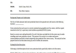 Technical Memo Template 10 Memo Writing Examples Samples Pdf Doc Pages
