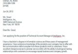 Technical Officer Cover Letter 8 Account Manager Cover Letters Sample Templates