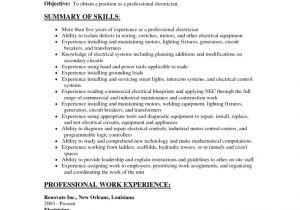 Technical Skills for Electrical Engineer Resume Electrical Engineer Resume Objective Vizual Resume