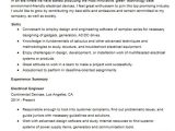 Technical Skills for Electrical Engineer Resume Electrical Engineer Resume Sample