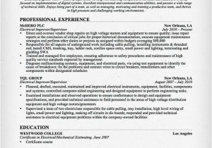 Technical Skills for Electrical Engineer Resume Electrical Engineer Resume Sample Resume Genius