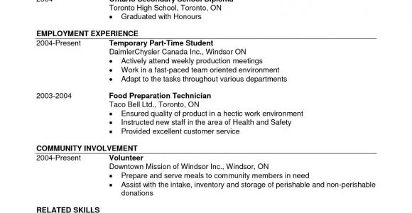 Technical Student Resume Technical Skills Resume Computer Science Resume for Your