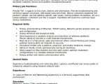 Technical Support Engineer Resume Doc Technical Resume Template 6 Free Word Pdf Document