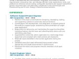 Technical Support Engineer Resume Pdf Project Engineer Resume Samples Qwikresume