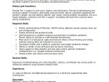 Technical Support Engineer Resume Technical Resume Template 6 Free Word Pdf Document