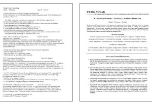 Technical Support Fresher Resume format Technical Support Resume Example