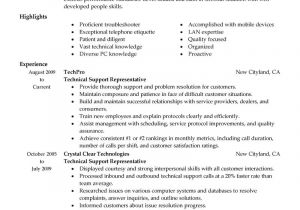 Technical Support Resume Samples 9 Amazing Computers Technology Resume Examples Livecareer