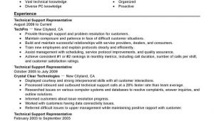Technical Support Resume Samples Best Technical Support Resume Example Livecareer