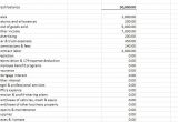 Template Accounts for Small Company Small Business Accounts Sheet