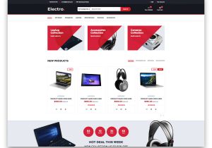 Template Ecommerce Blogspot Electro Free Electronics Store Website Template Colorlib