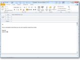 Template Emails In Outlook 2010 How to Create and Use Templates In Outlook 2010