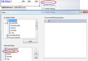 Template Field In asp Net Sql Server Net and C Video Tutorial Gridview Insert