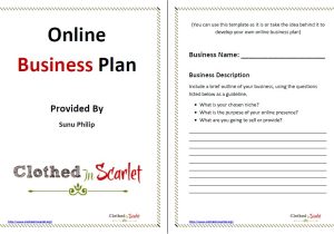 Template for A Business Plan Free Download Day 5 Online Business Plan Template Free Download