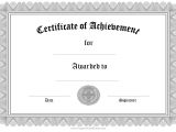 Template for A Certificate Of Achievement Certificate Of Achievement Template Task List Templates