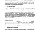 Template for A Living Will Free Last Will and Testament Templates A Will Pdf