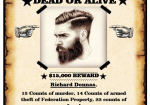 Template for A Wanted Poster 13 Free Wanted Poster Templates Printable Docs