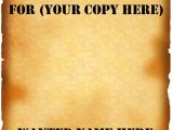 Template for A Wanted Poster 29 Free Wanted Poster Templates Fbi and Old West
