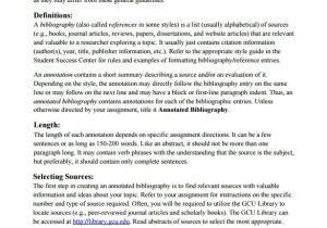 Template for Annotated Bibliography Apa format 7 Annotated Bibliography Templates Free Word Pdf