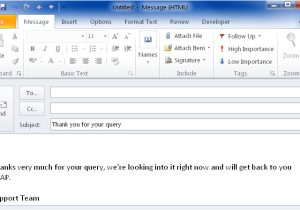 Template for Auto Reply Email Free Download Program Microsoft Outlook Reply with