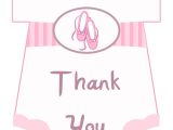 Template for Baby Shower Thank You Cards 6 Best Images Of Printable Baby Shower Thank You Baby