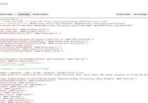 Template for Blogger HTML Code Blogger 39 S New Template HTML Editor