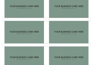 Template for Business Cards 10 Per Sheet 10 Business Card Template Business Card Design