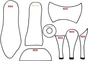 Template for Fondant High Heel Shoe High Heel Shoe Pattern How to In 2018 Pinterest
