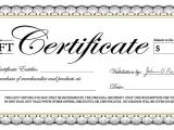Template for Gift Certificate for Services 18 Gift Certificate Templates Excel Pdf formats