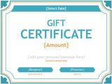 Template for Gift Certificate for Services 20 Printable Gift Certificates Certificate Templates