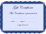 Template for Gift Certificate for Services 56 Gift Certificate Templates Sample Templates