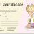 Template for Gift Certificate for Services Cleaning Services Gift Certificate Template