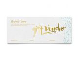Template for Gift Certificate for Services Elegant Gold Foil Gift Certificate Template Design