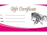 Template for Gift Certificate for Services Spa Gift Certificate Template 1 the Best Template Collection