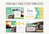 Template for Half Page Flyer Four Half Page Flyer Templates Templates On Creative Market