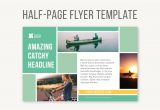 Template for Half Page Flyer Half Page Flyer Template Templates Creative Market