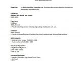 Template for High School Resume 10 High School Resume Templates Free Samples Examples