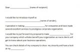 Template for Introducing Yourself 40 Letter Of Introduction Templates Examples
