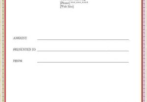 Template for Making A Gift Certificate 6 How to Make A Certificate In Word Bookletemplate org