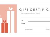 Template for Making A Gift Certificate 8 Best Images Of Print Your Own Gift Certificates Make