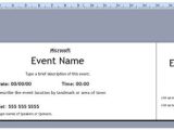 Template for Making Tickets Microsoft Publisher Ticket Template Ticket Template